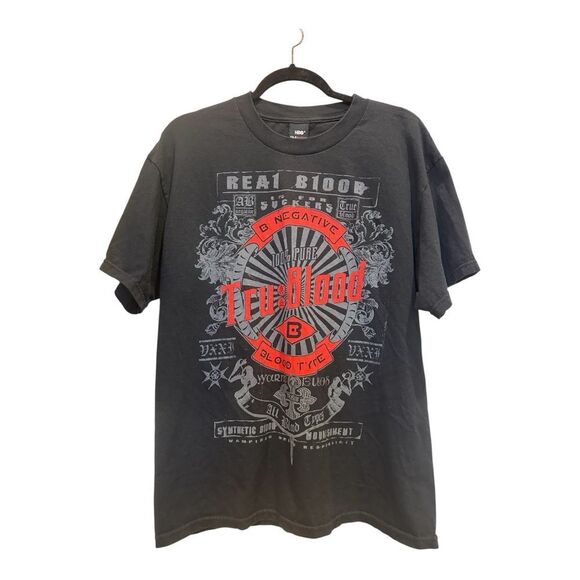 HBO True Blood TV series Graphic T-Shirt - Black - Picture 1 of 8